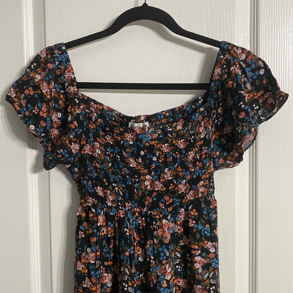 Motherhood Off the Shoulder Maternity Dress